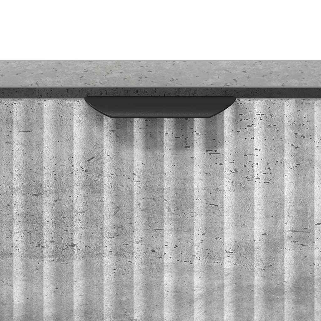 Kaffebord med skuff Betonggrå 90 x 49 x 46 cm Konstruert tre