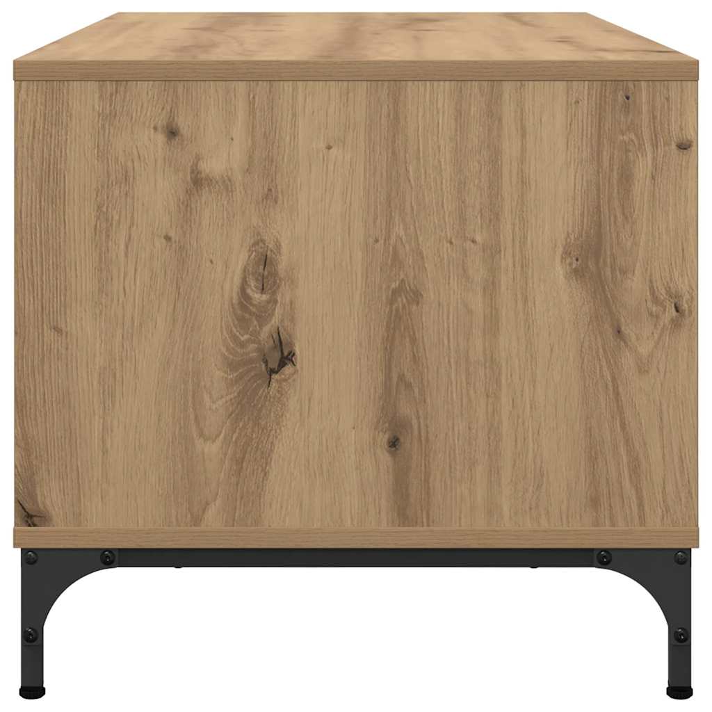 Kaffebord med skuff Artisan Eik 90 x 49 x 46 cm Konstruert tre