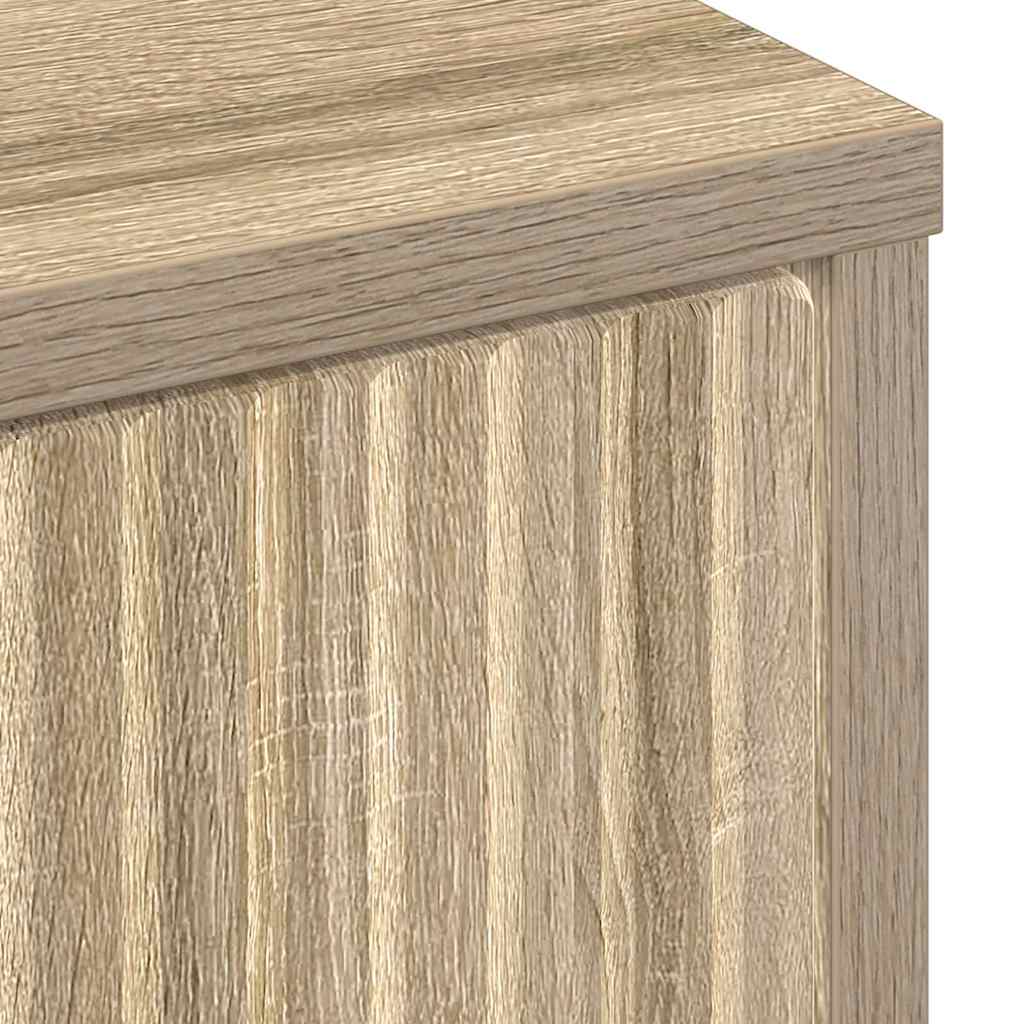 Serviesskap Sonoma eik 89,5 x 33 x 82 cm Konstruert tre