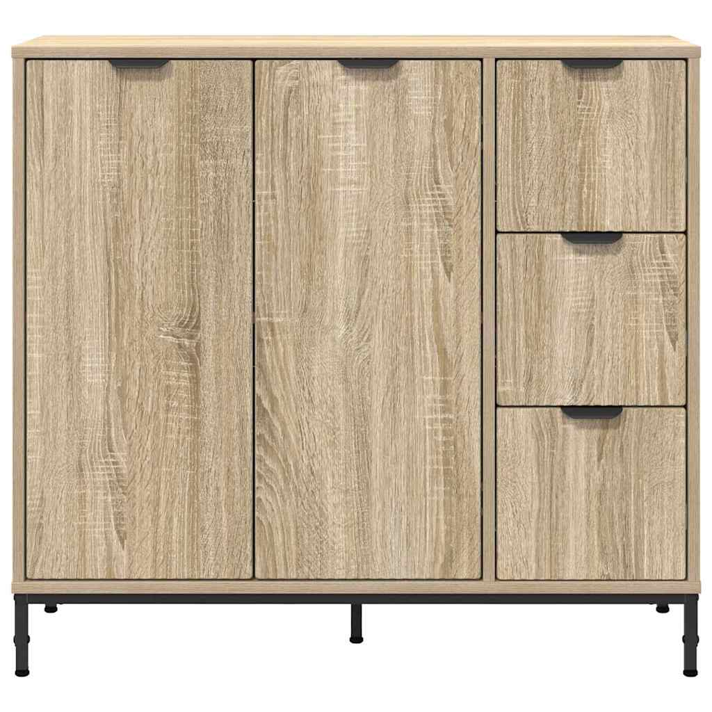 Serviesskap Sonoma eik 89,5 x 33 x 82 cm Konstruert tre
