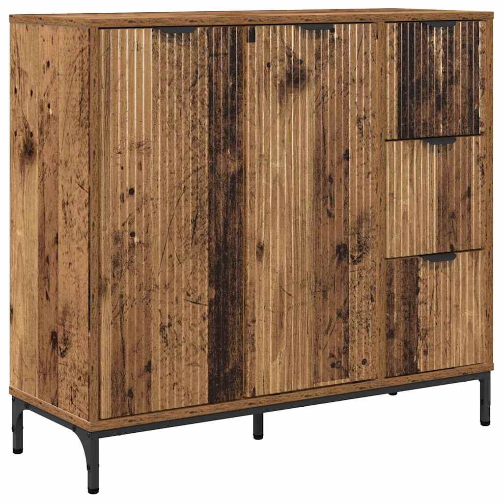 Serviesskap Gammelt tre 89,5 x 33 x 82 cm Konstruert tre