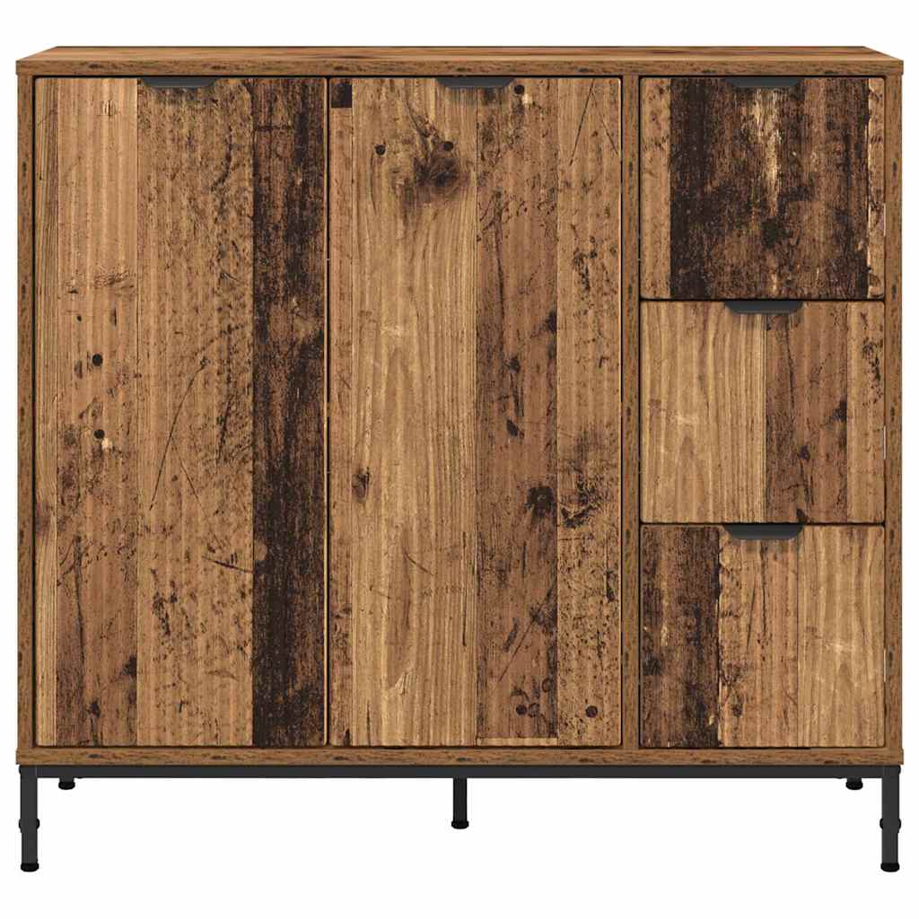 Serviesskap Gammelt tre 89,5 x 33 x 82 cm Konstruert tre