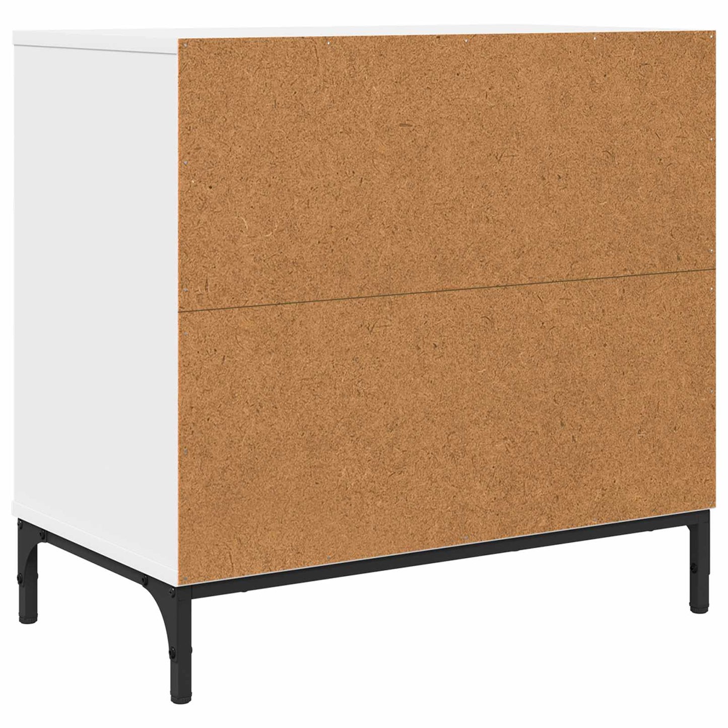 Nattbord Hvit 63,5 x 36 x 61 cm Konstruert tre