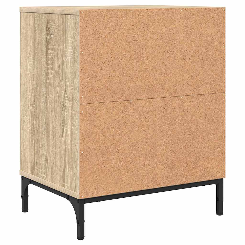 Nattbordskap Sonoma eik 49 x 36 x 61 cm Konstruert tre