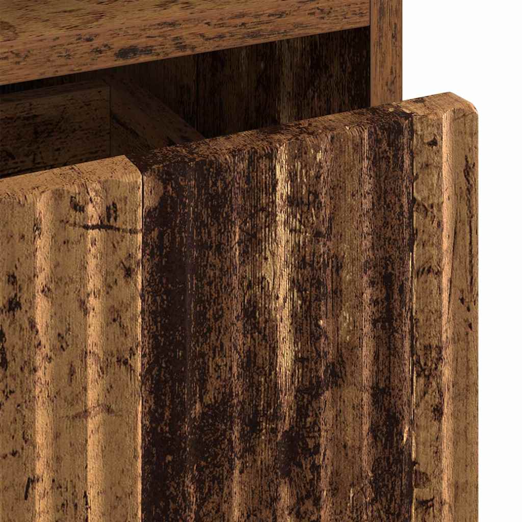 Nattbordskap Gammelt tre 49 x 36 x 61 cm Konstruert tre