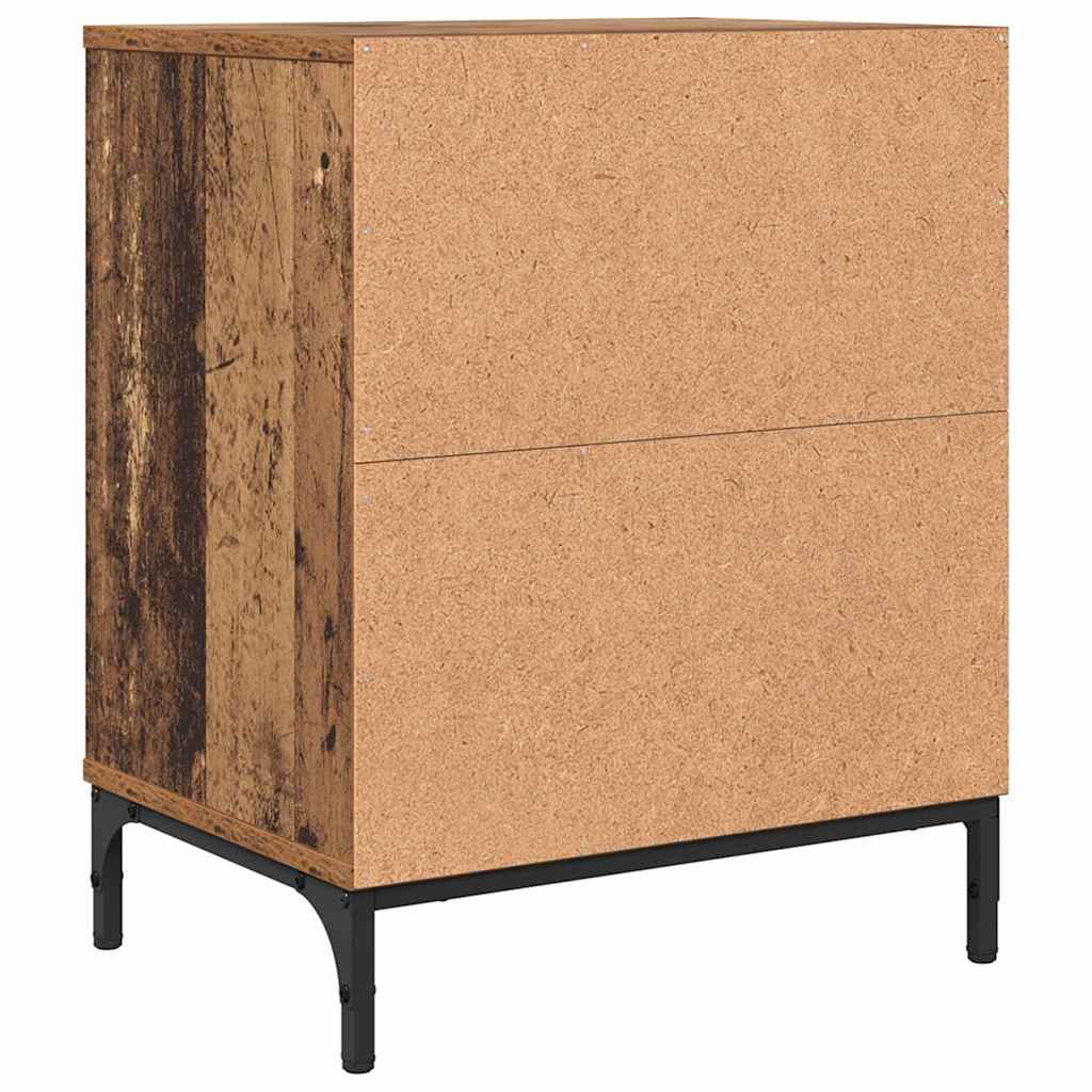 Nattbordskap Gammelt tre 49 x 36 x 61 cm Konstruert tre