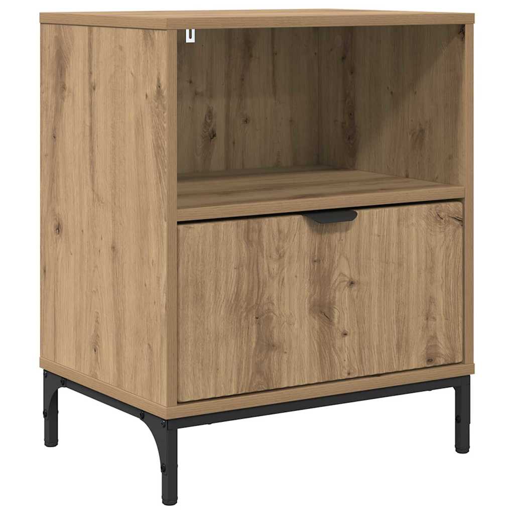 Nattbordskap artisan eik 49 x 36 x 61 cm Konstruert tre