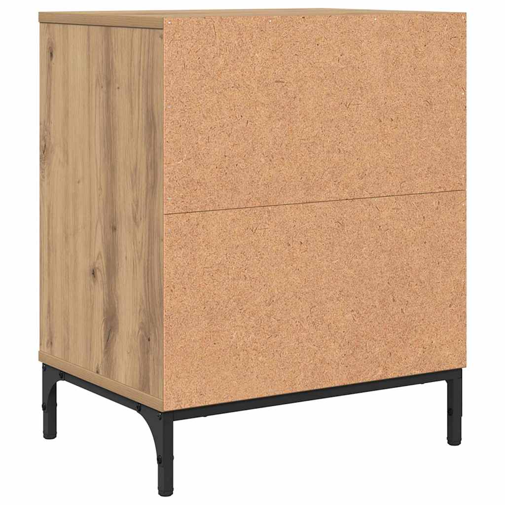 Nattbordskap artisan eik 49 x 36 x 61 cm Konstruert tre