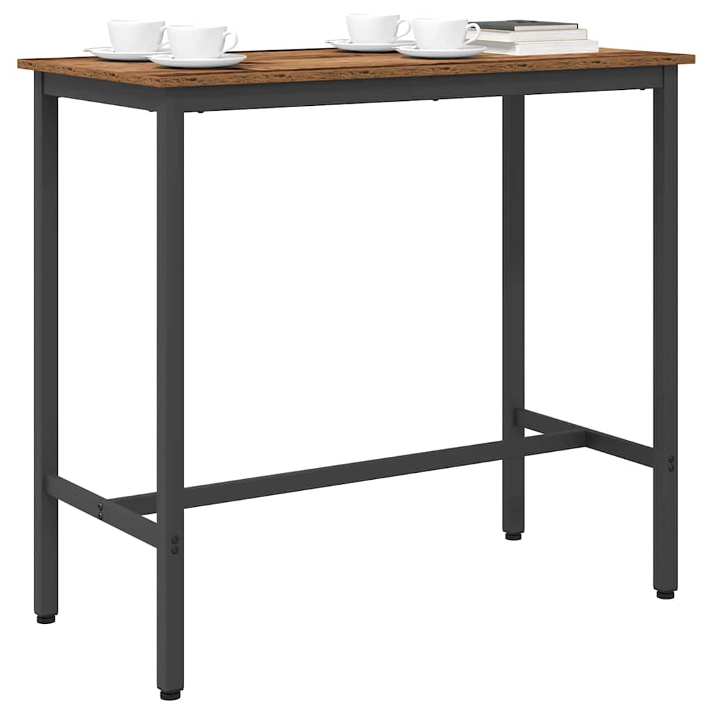 bord Gammelt tre 100 x 50 x 90,5 cm Konstruksjonsvirke og stål