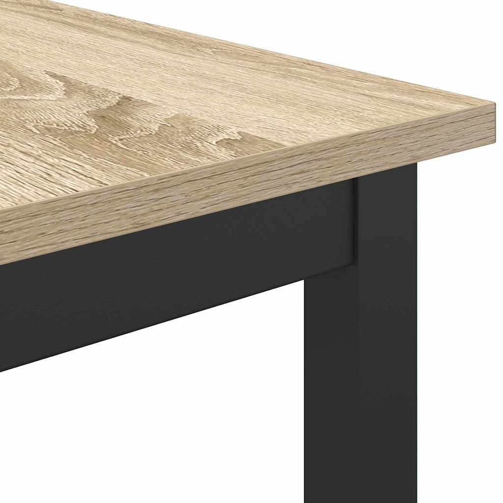bord Sonoma eik 100 x 40 x 100,5 cm Konstruksjonsvirke og stål