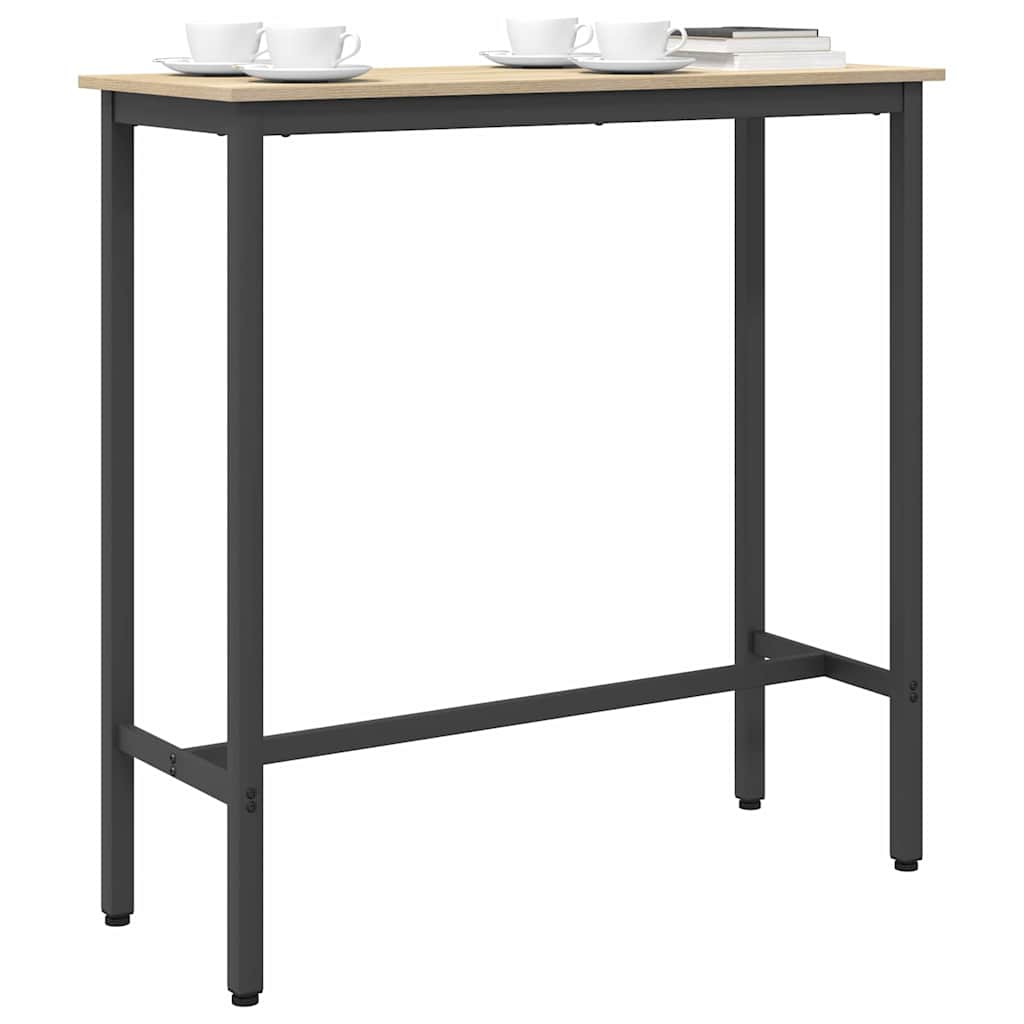 bord Sonoma eik 100 x 40 x 100,5 cm Konstruksjonsvirke og stål