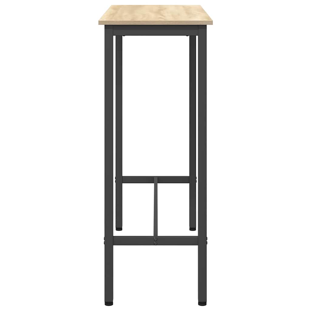 bord Sonoma eik 100 x 40 x 100,5 cm Konstruksjonsvirke og stål