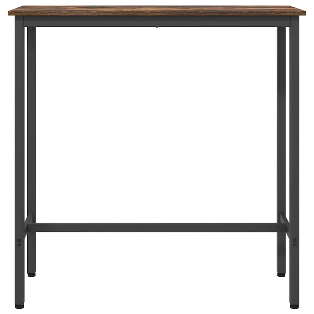 bord Røkt eik 100 x 40 x 100,5 cm Konstruksjonsvirke og stål