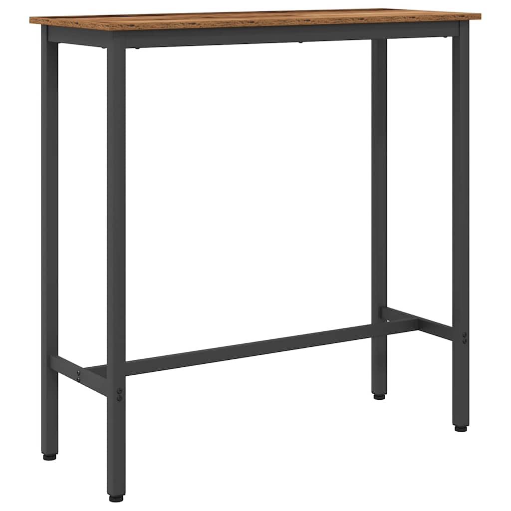 bord Gammelt tre 100 x 40 x 100,5 cm Konstruksjonsvirke og stål