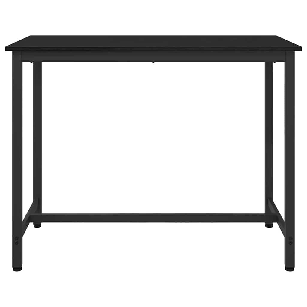 bord Svart Eik 100 x 50 x 76,5 cm Konstruksjonsvirke og stål