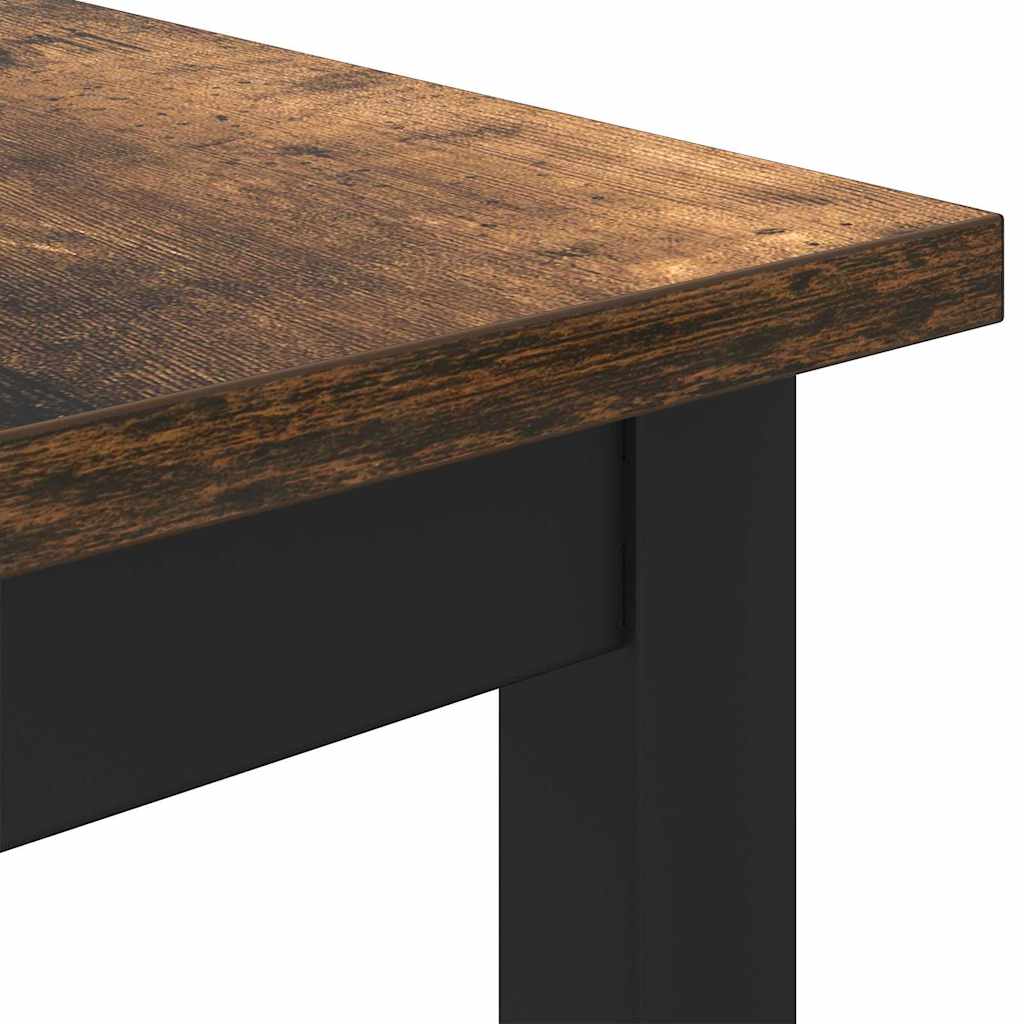 bord Røkt eik 100 x 50 x 76,5 cm Konstruksjonsvirke og stål