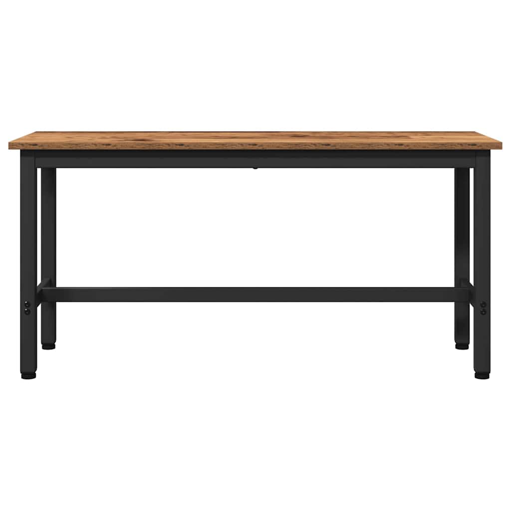 Spisebenk Gammelt tre 100 x 32,5 x 48,5 cm
