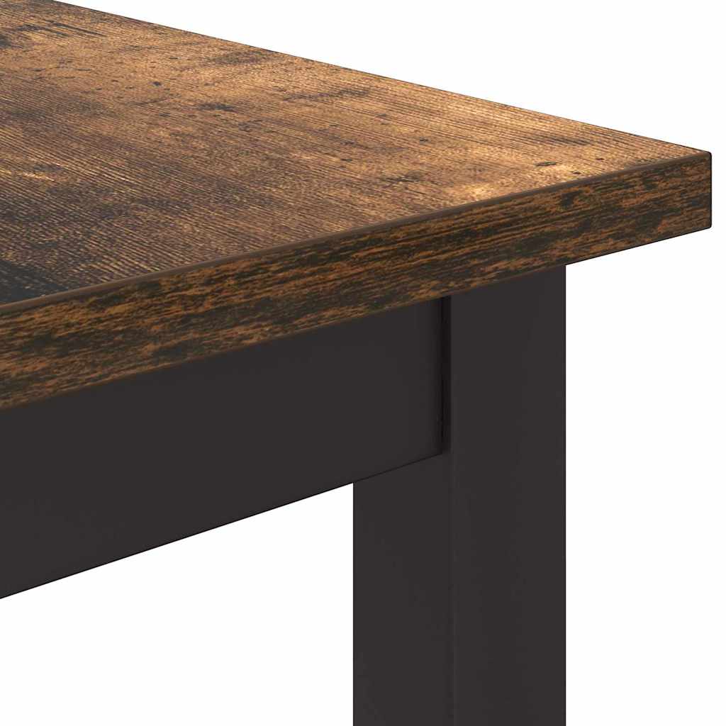 bord Røkt eik 100 x 50 x 76,5 cm Konstruksjonsvirke og stål