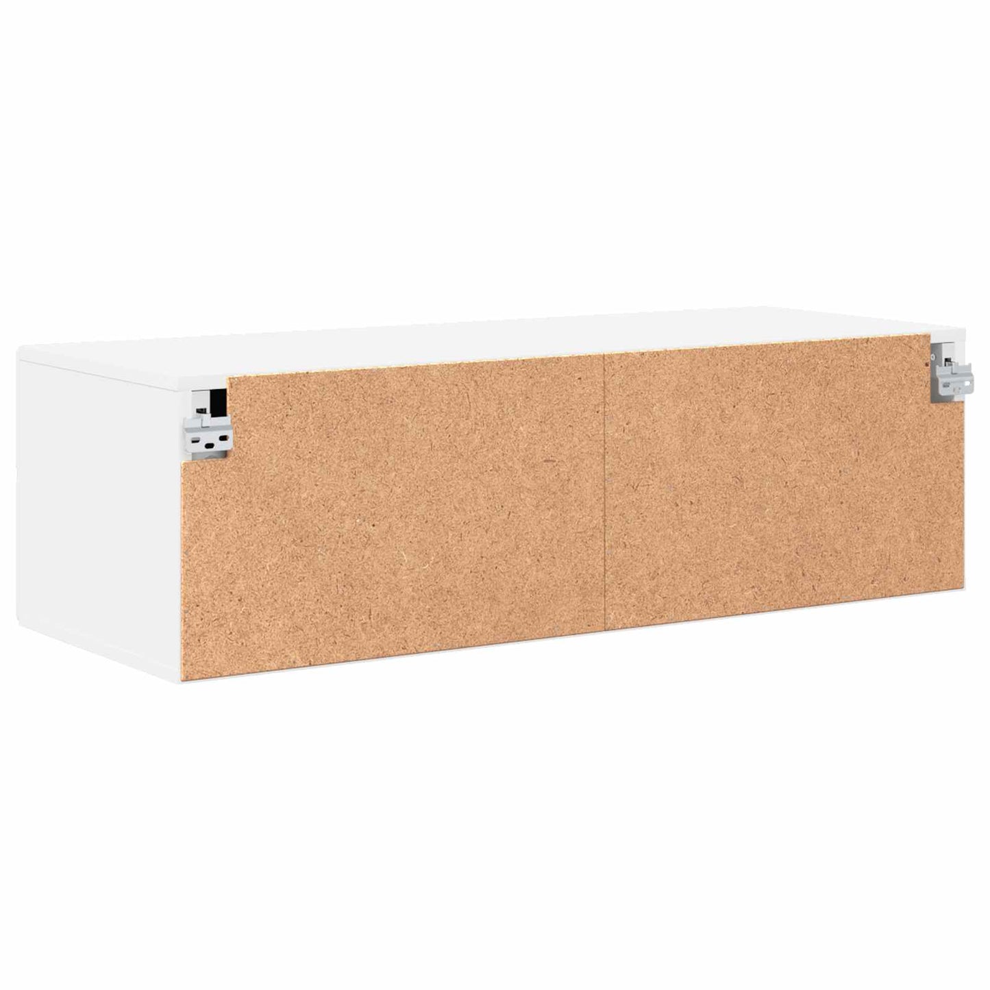 Tre skap med skuff Hvit 100,5 x 39 x 30 cm Konstruert tre