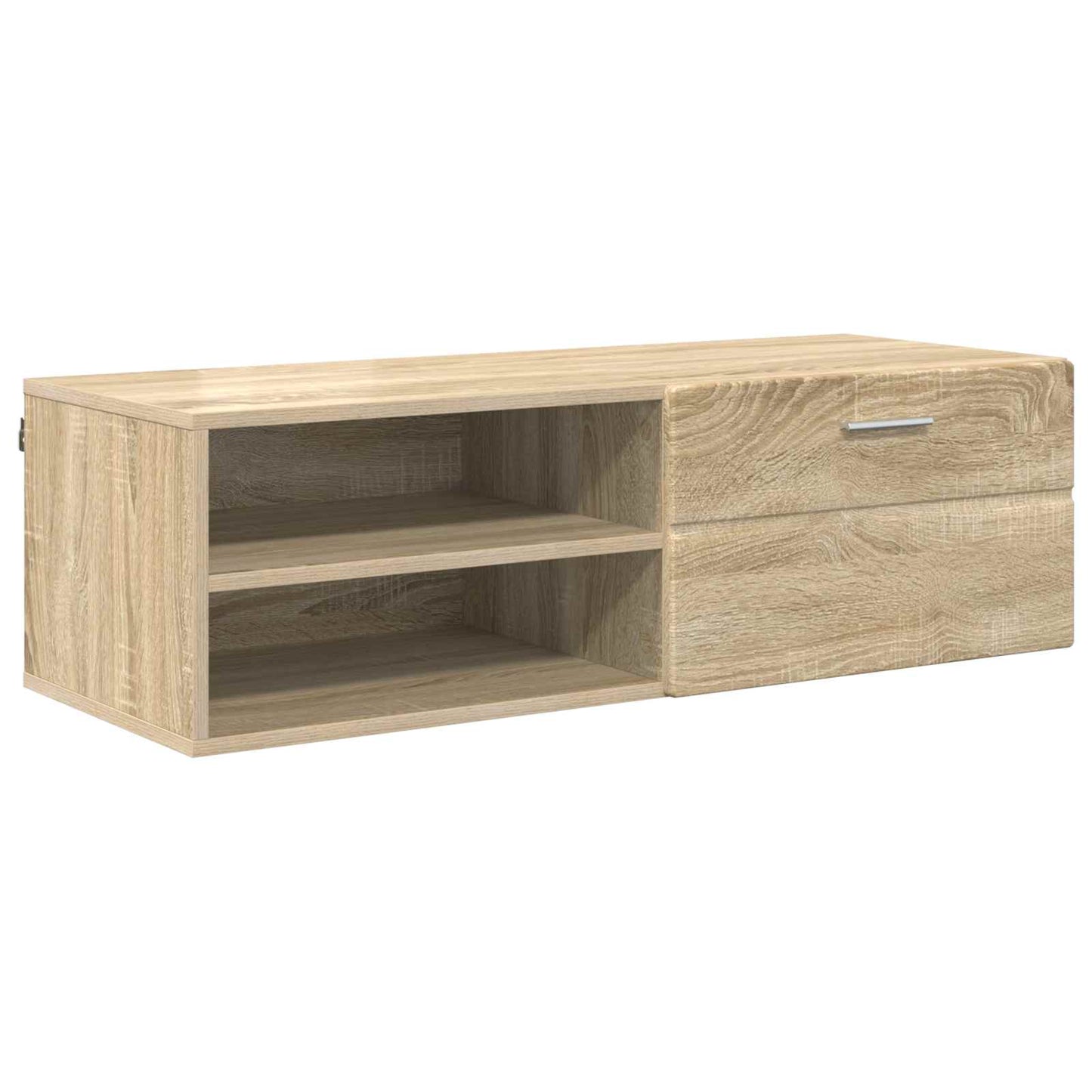 Tre skap med skuff Sonoma eik 100,5 x 39 x 30 cm Konstruert tre