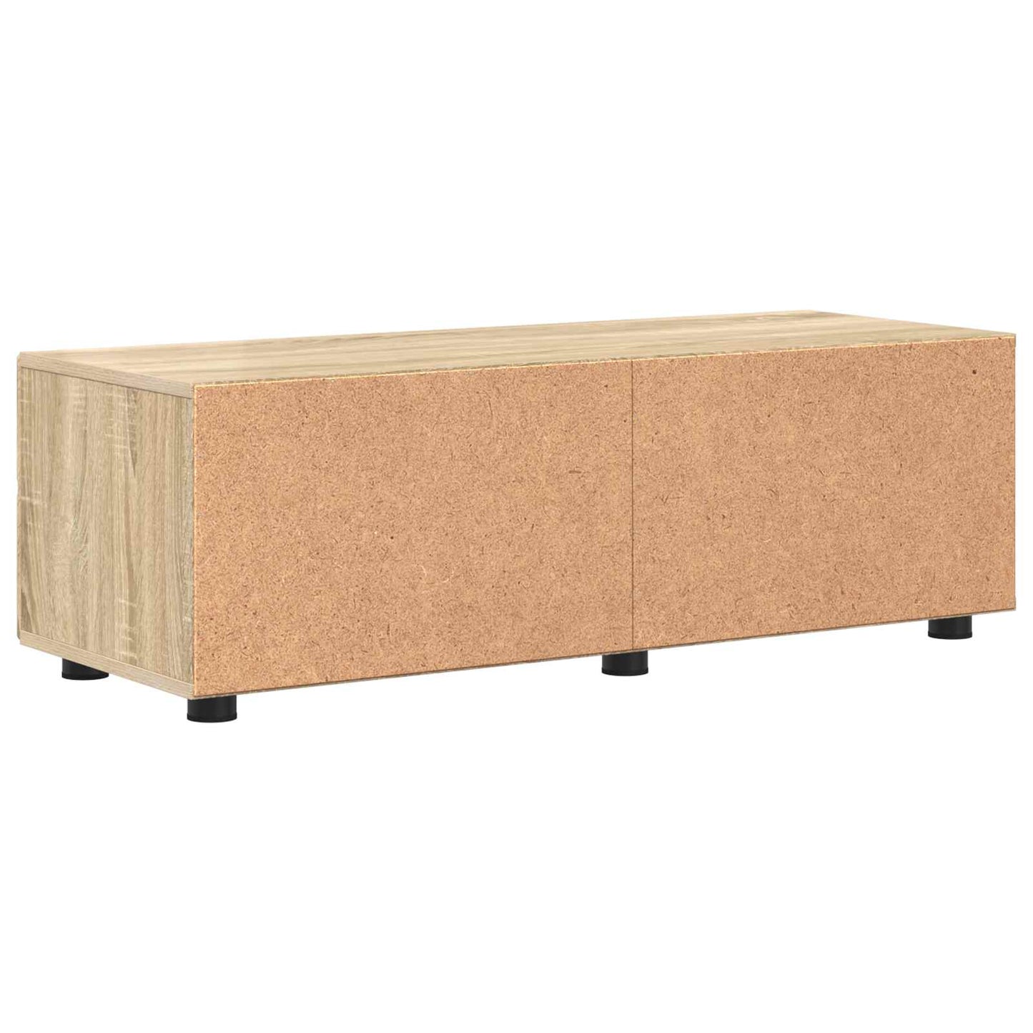 Tre skap med skuff Sonoma eik 100,5 x 39 x 30 cm Konstruert tre