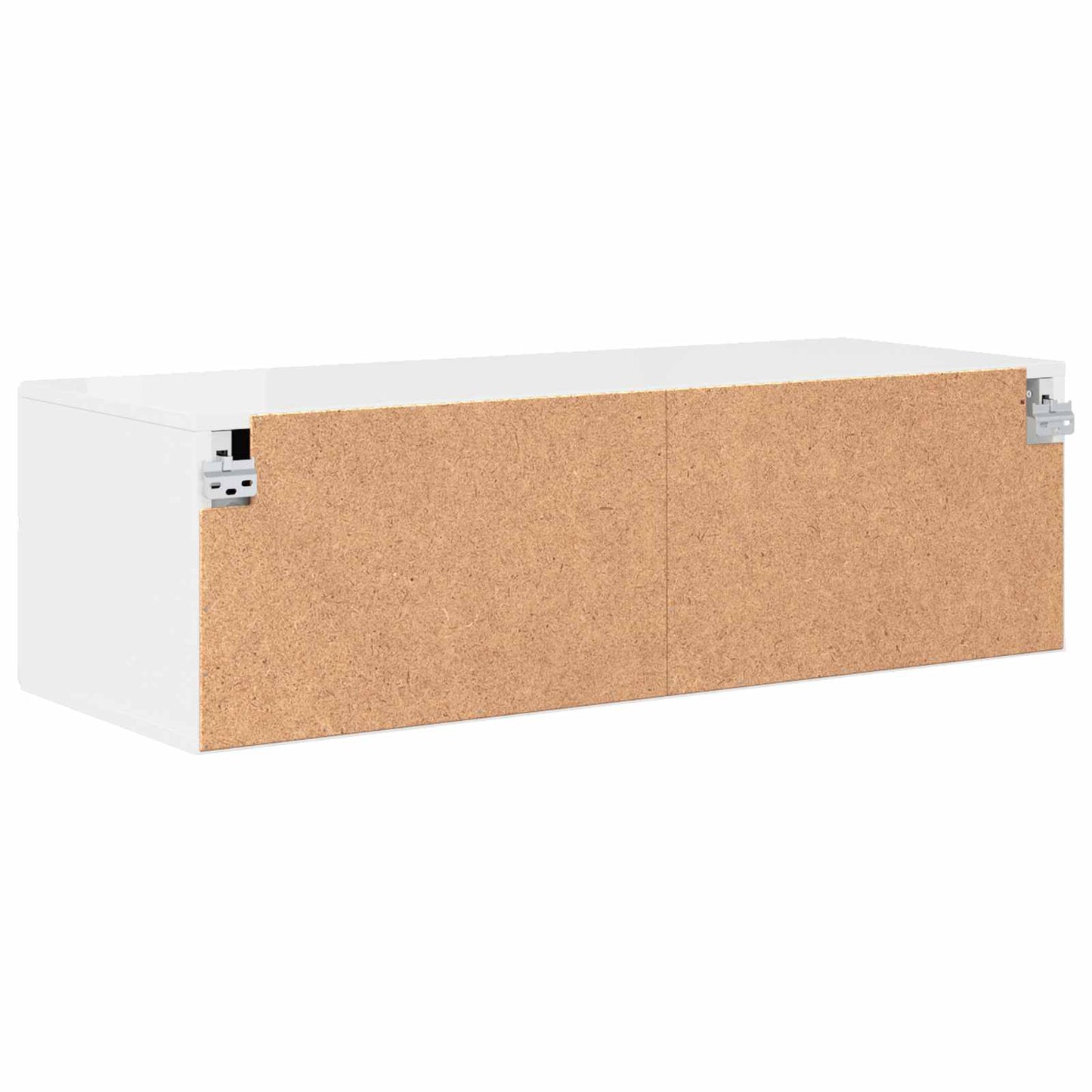 Tre skap med skuff Betonggrå 100,5 x 39 x 30 cm Konstruert tre