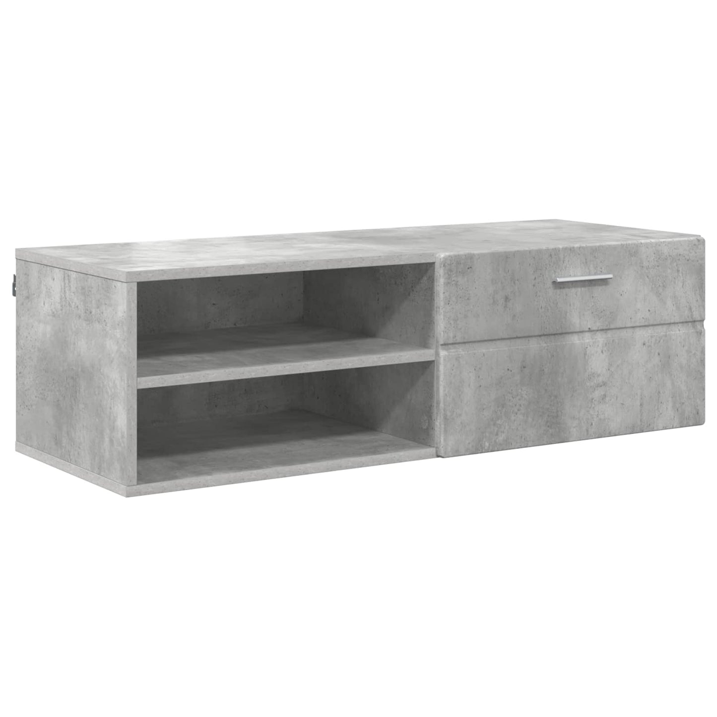 Tre skap Høyglanset hvit 100,5 x 39 x 30 cm Konstruert tre