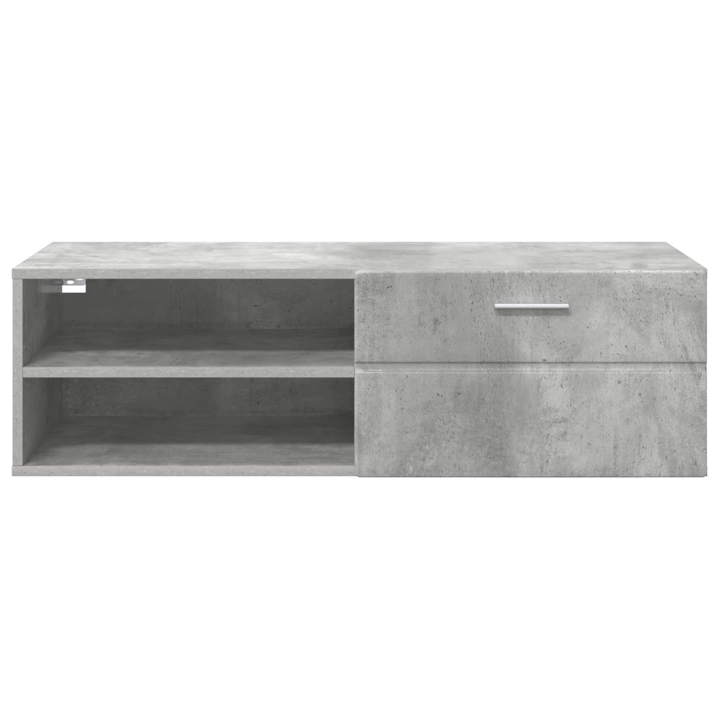 Tre skap Høyglanset hvit 100,5 x 39 x 30 cm Konstruert tre
