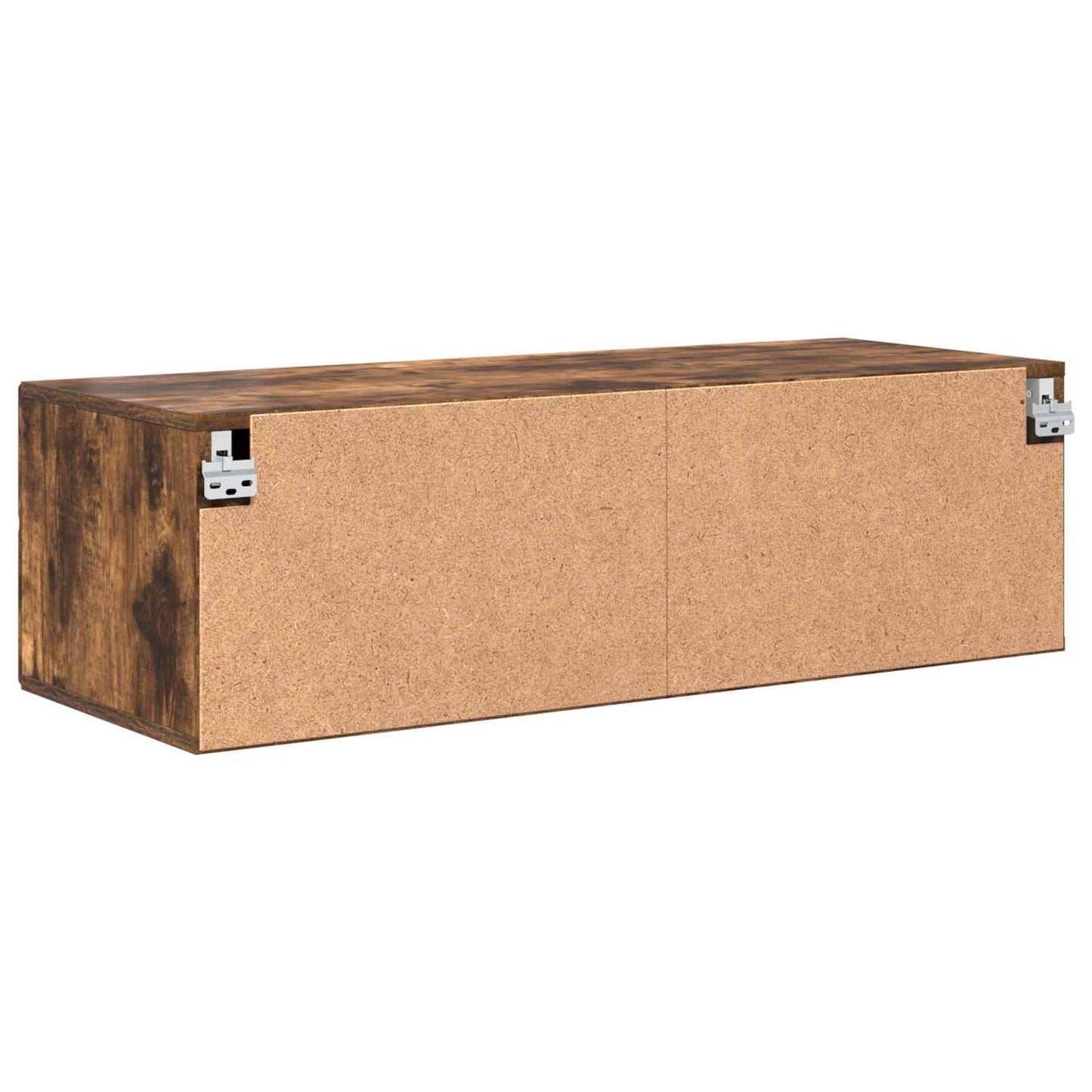 Tre skap med skuff Røkt eik 100,5 x 39 x 30 cm Konstruert tre