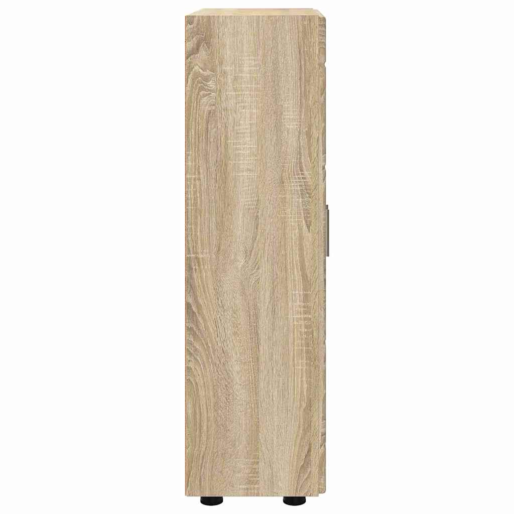 Serviesskap FLORIN Sonoma eik 55,5 x 29 x 100 cm Konstruert tre