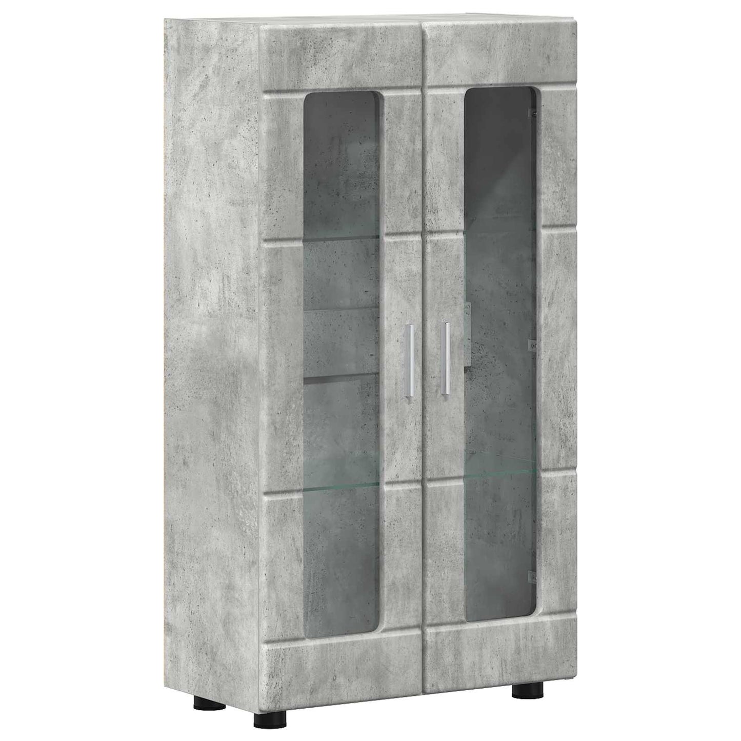Serviesskap FLORIN Betonggrå 55,5 x 29 x 100 cm Konstruert tre