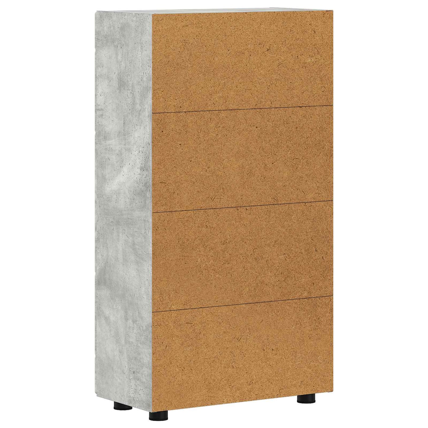 Serviesskap FLORIN Betonggrå 55,5 x 29 x 100 cm Konstruert tre
