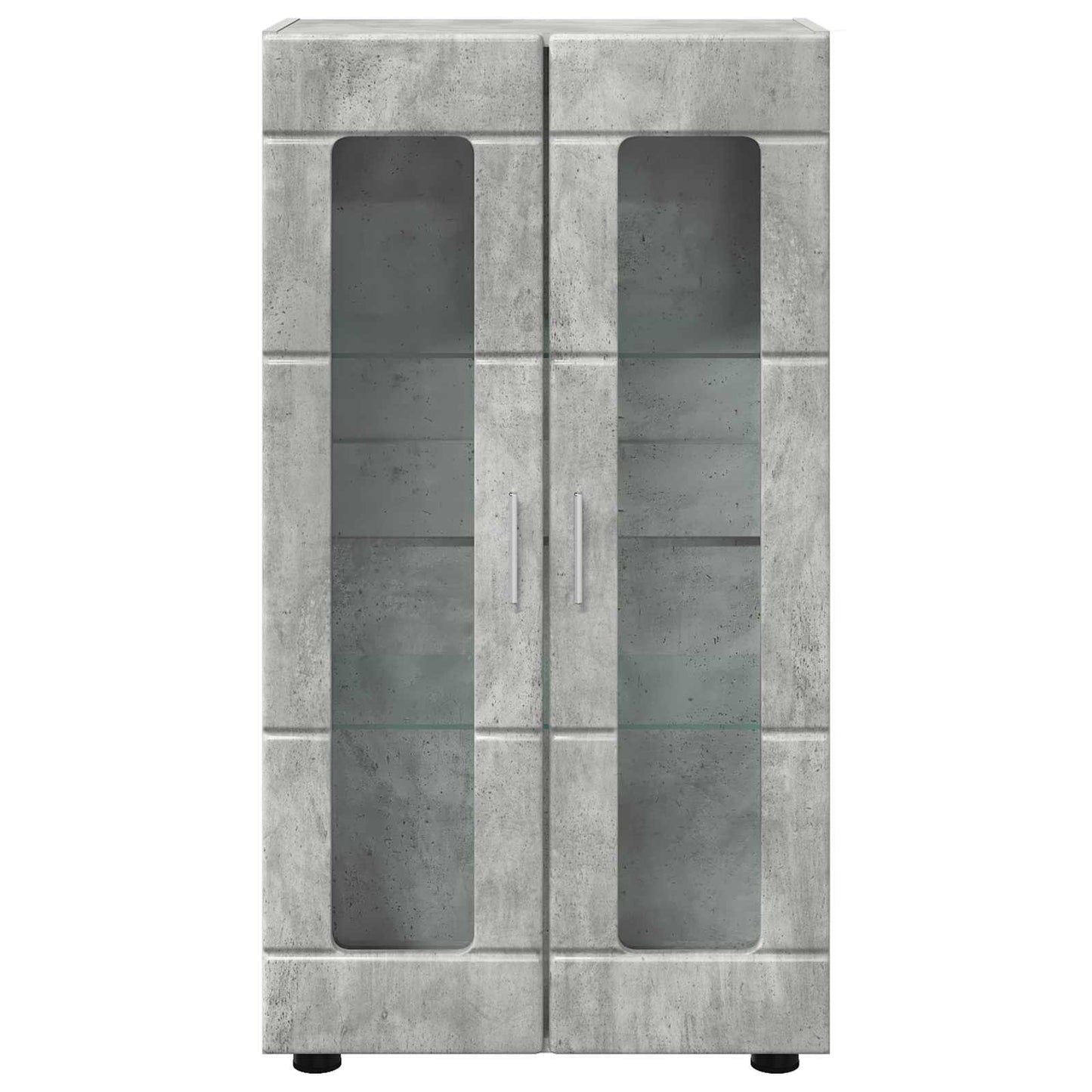 Serviesskap FLORIN Betonggrå 55,5 x 29 x 100 cm Konstruert tre