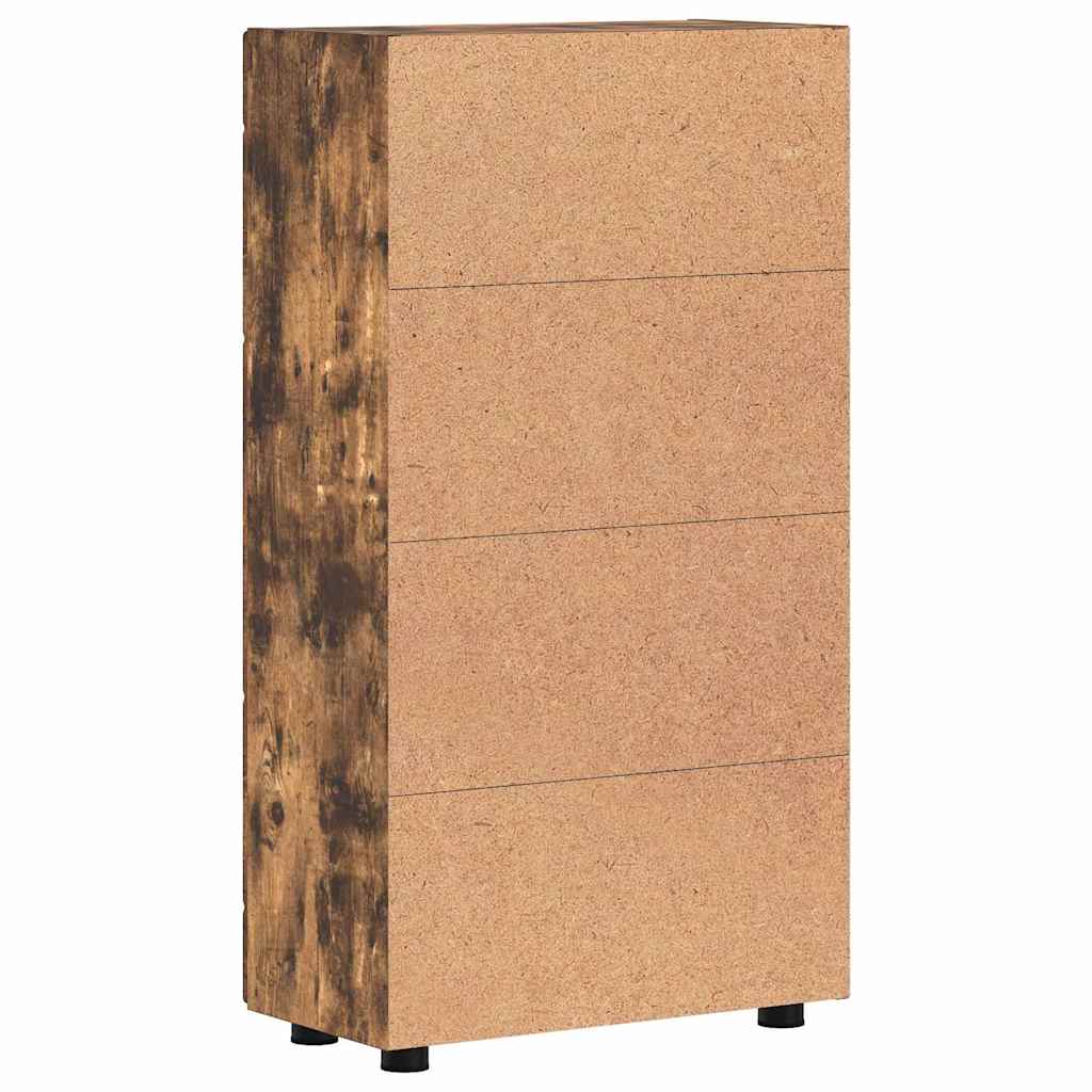 Serviesskap FLORIN Røkt eik 55,5 x 29 x 100 cm Konstruert tre