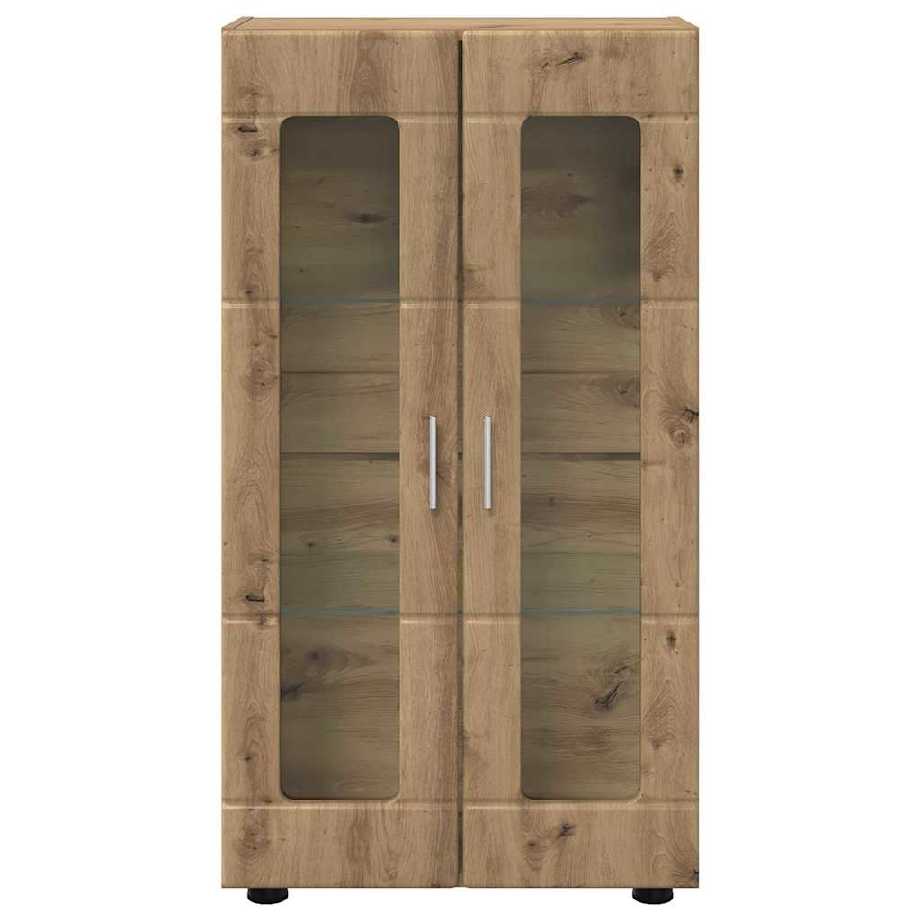Serviesskap med hylle FLORIN Artisan Eik 55,5 x 29 x 100 cm