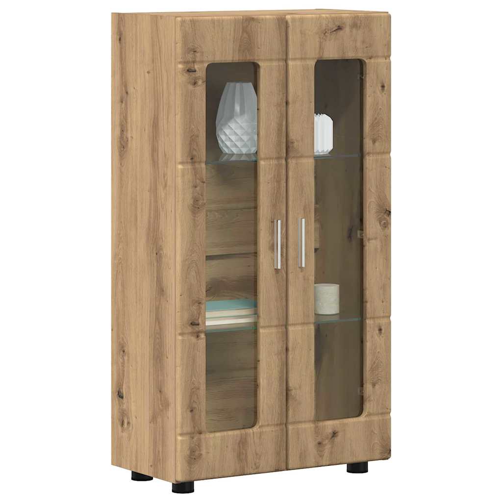 Serviesskap med hylle FLORIN Artisan Eik 55,5 x 29 x 100 cm