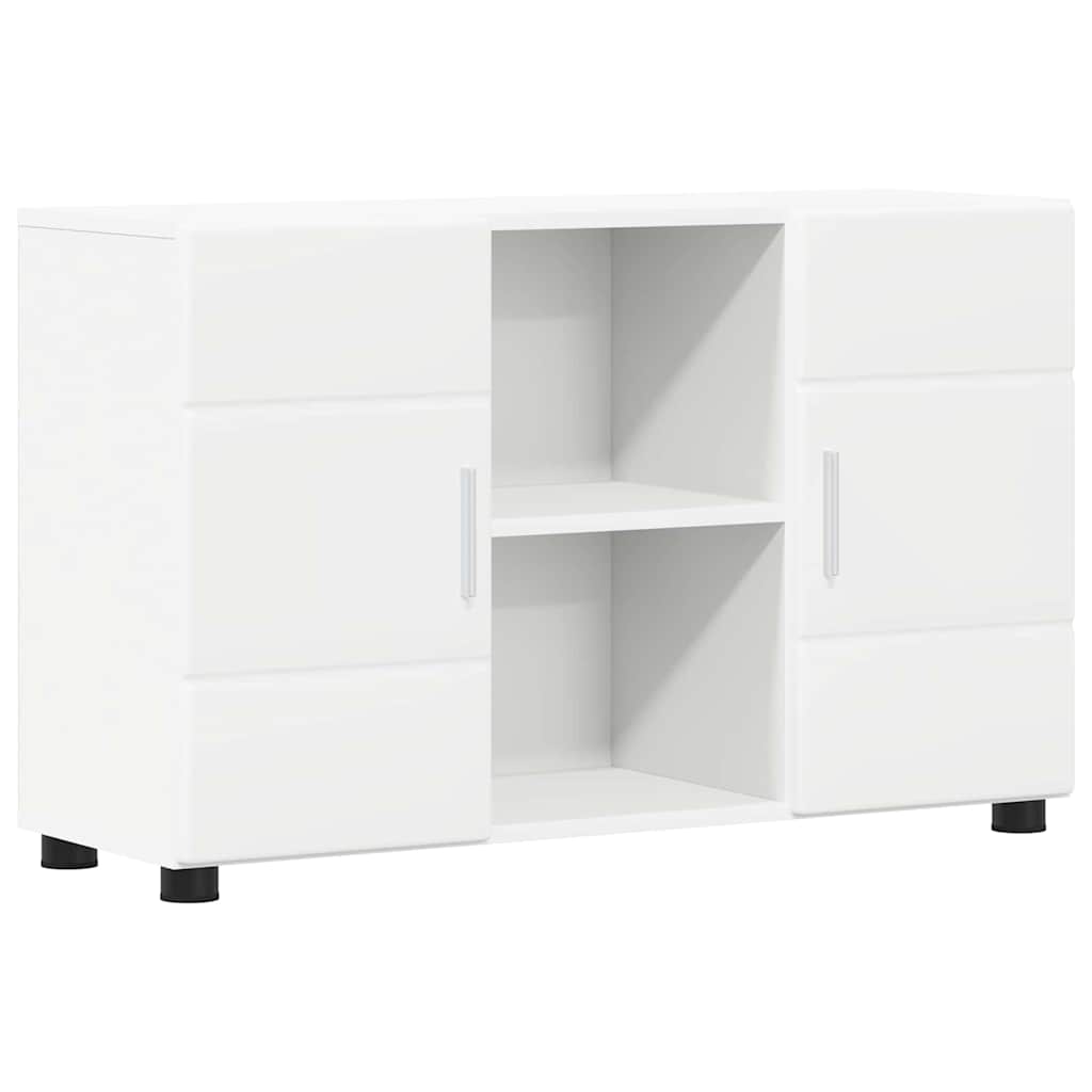 Serviesskap FLORIN Hvit 88,5 x 30,5 x 55,5 cm Konstruert tre