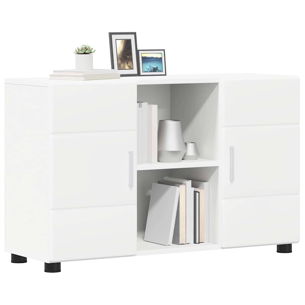 Serviesskap FLORIN Hvit 88,5 x 30,5 x 55,5 cm Konstruert tre