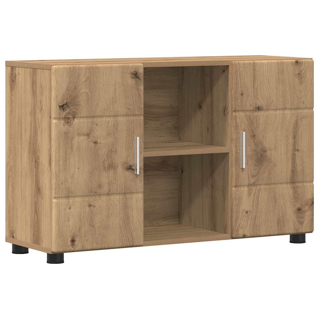 Serviesskap med hylle FLORIN Artisan Eik 88,5 x 30,5 x 55,5 cm