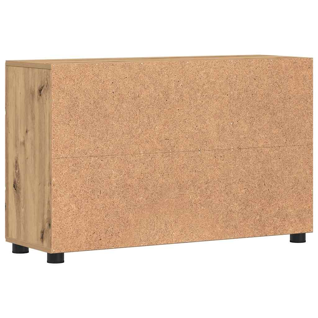 Serviesskap med hylle FLORIN Artisan Eik 88,5 x 30,5 x 55,5 cm
