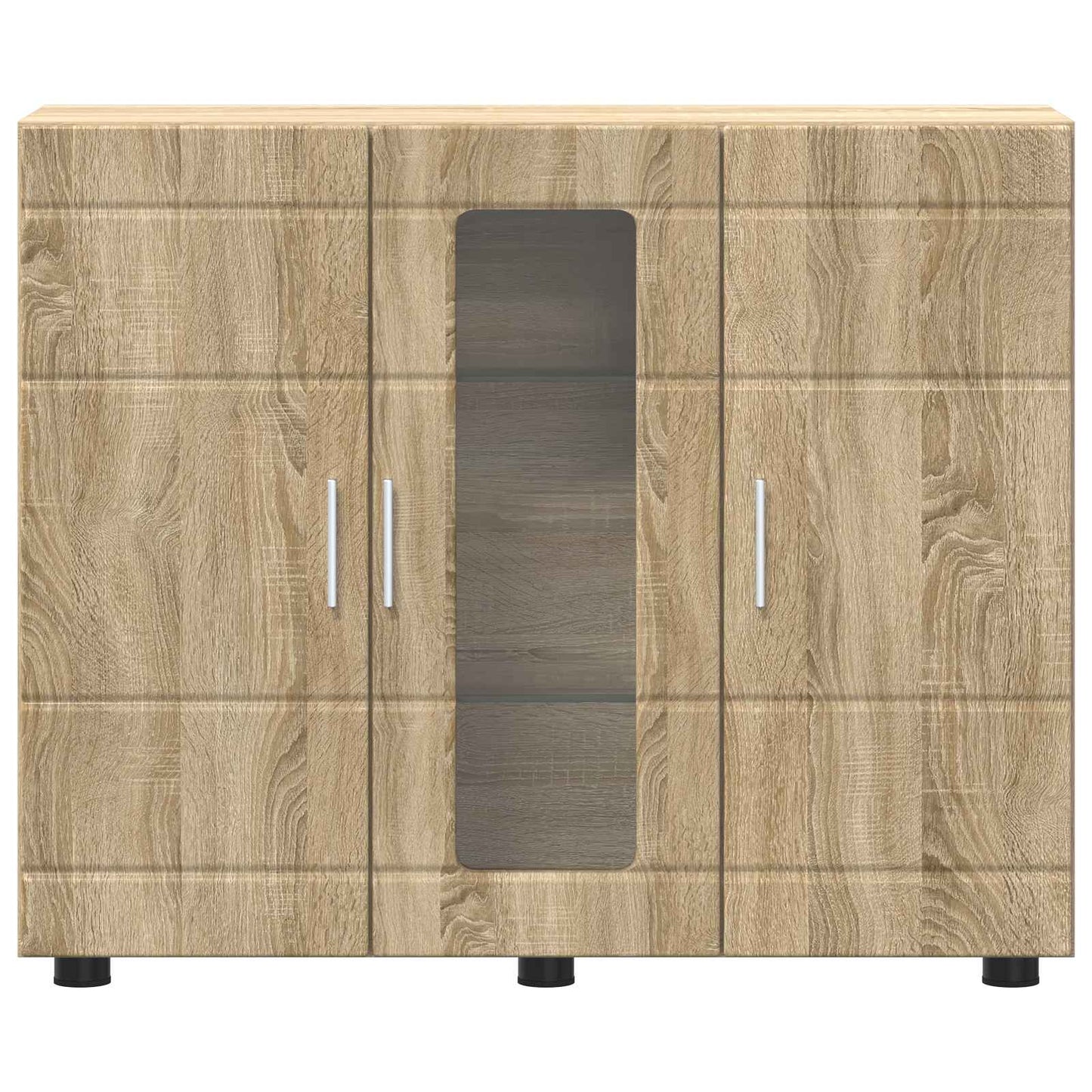 Tre skap Sonoma eik 88,5 x 30,5 x 73 cm Konstruert tre