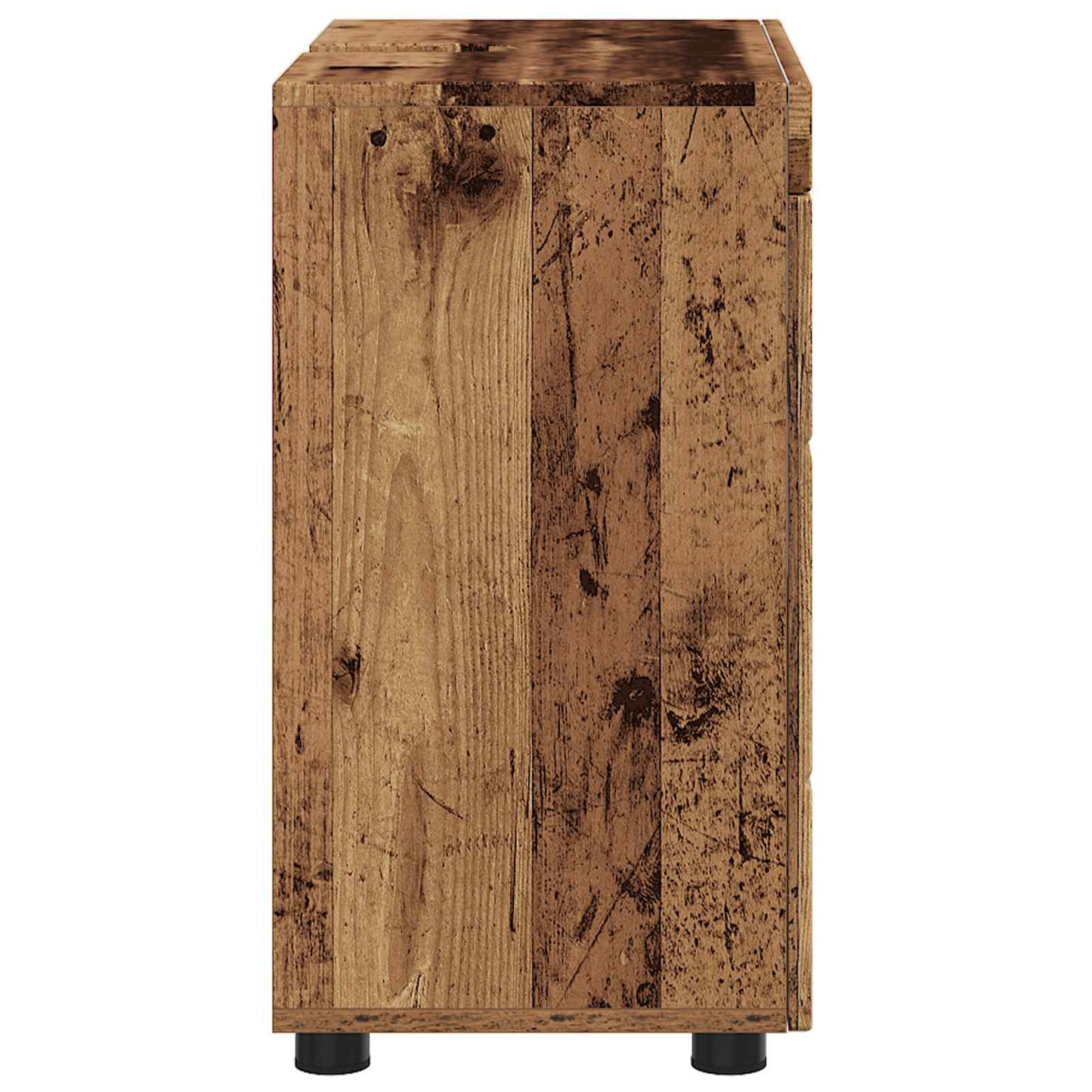 Baderomsskapsett med lagring TULUM Gammelt tre 60 x 34 x 63 cm