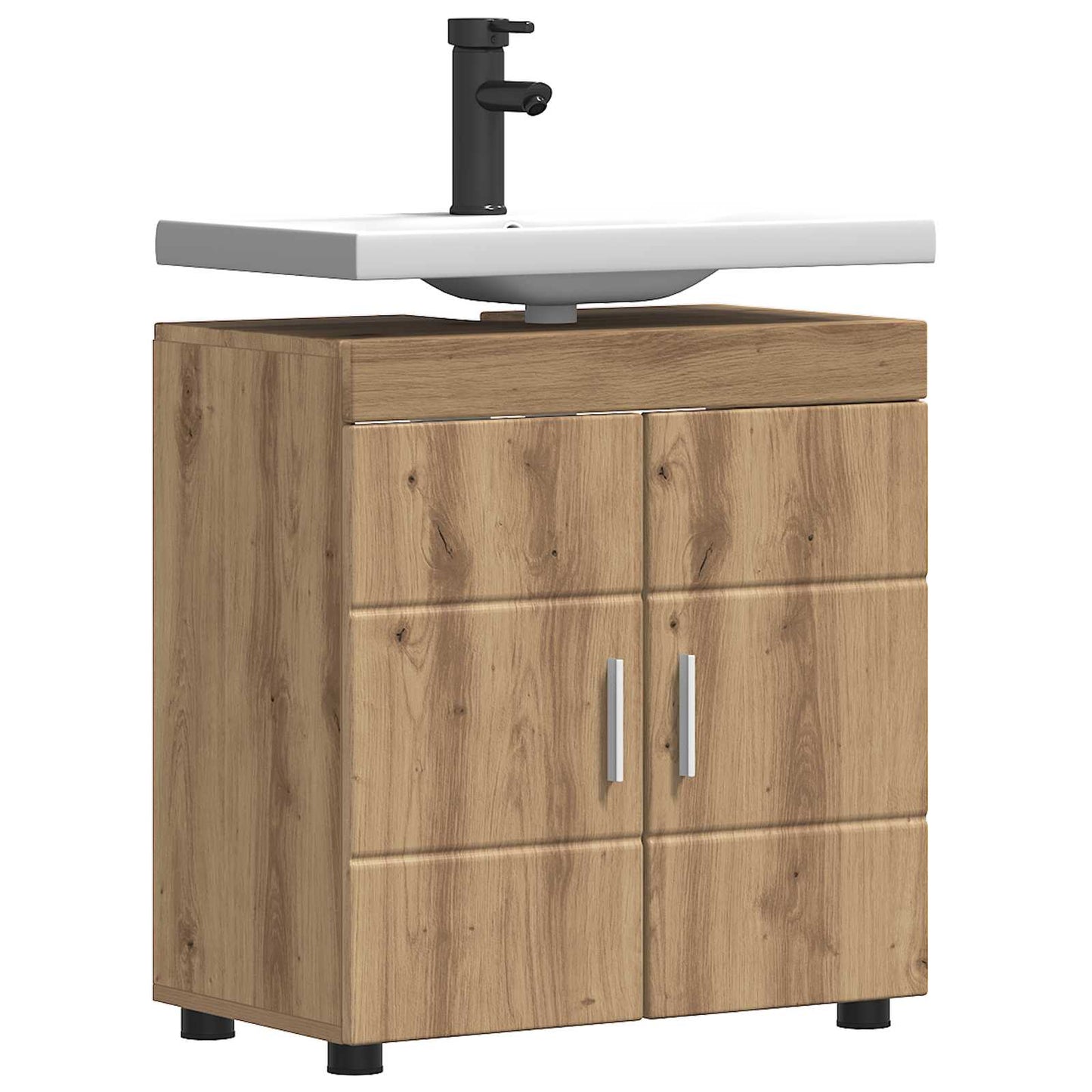 Baderomsskapsett TULUM Artisan Eik 60 x 34 x 63 cm