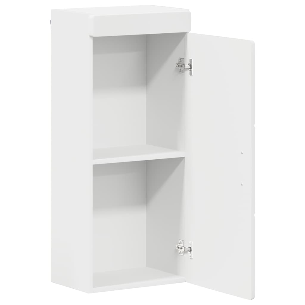 Baderom veggskap TULUM Hvit 37 x 24,5 x 86 cm Konstruert tre