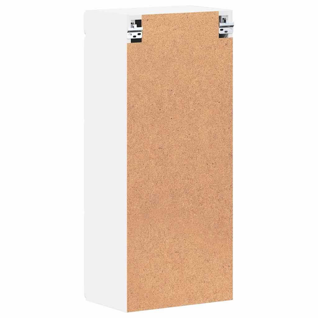 Baderom veggskap TULUM Hvit 37 x 24,5 x 86 cm Konstruert tre