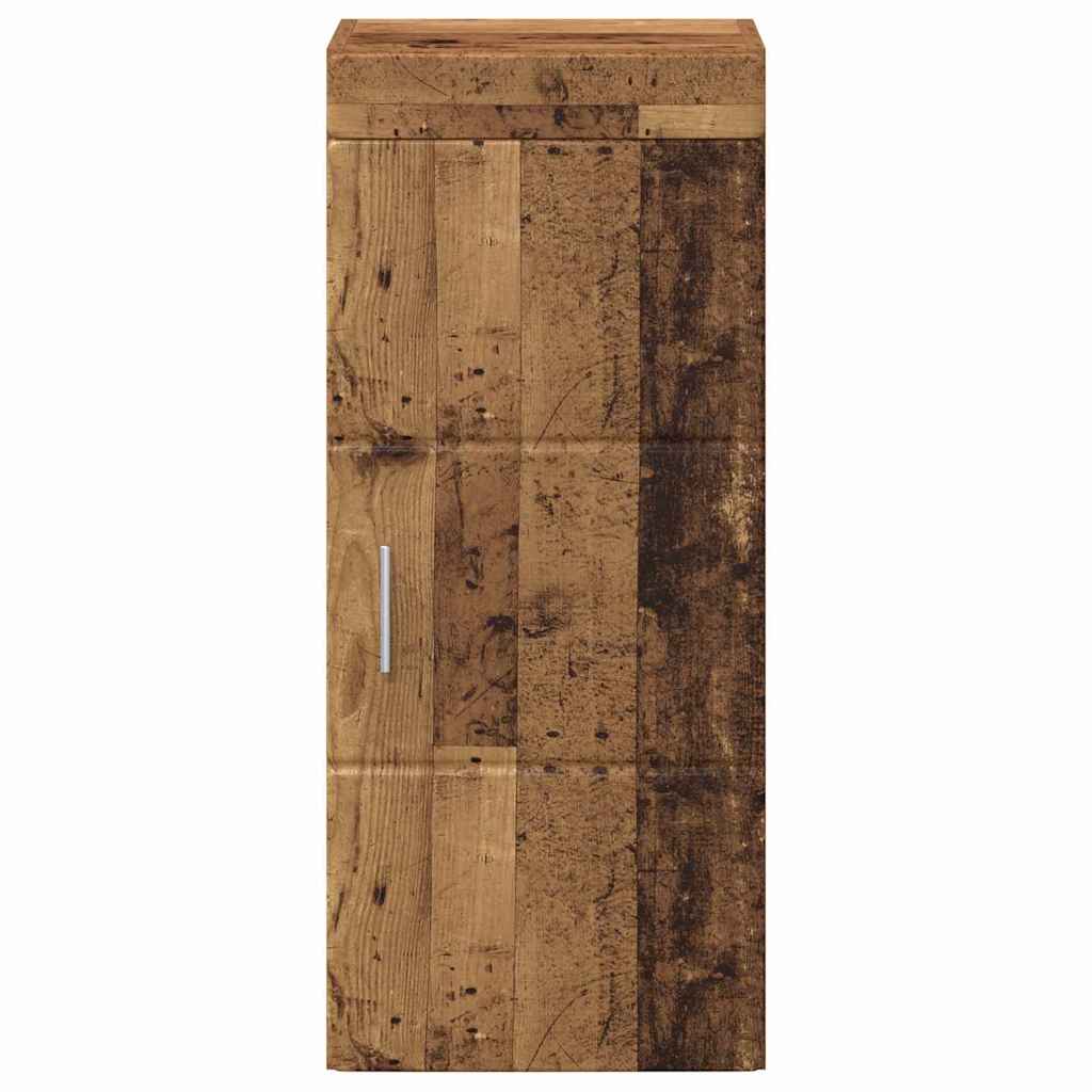 Baderom veggskap med hylle TULUM Gammelt tre 37 x 24,5 x 86 cm