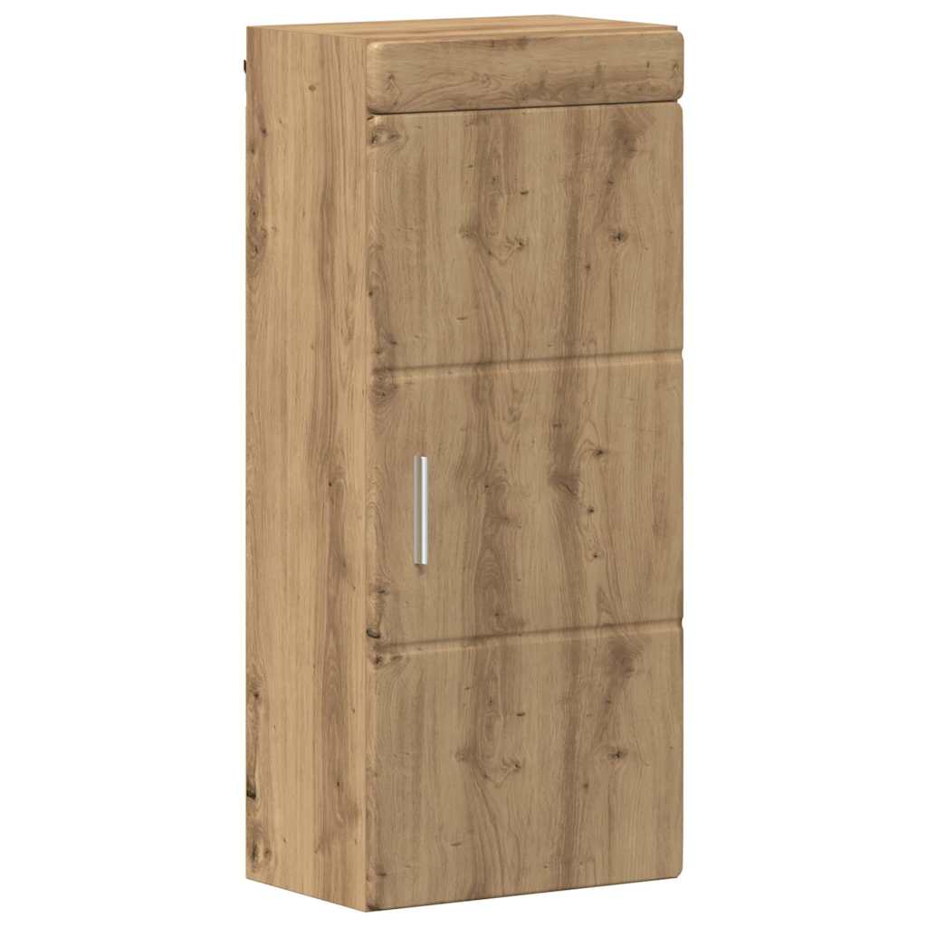 Baderom veggskap med hylle TULUM Artisan Eik 37 x 24,5 x 86 cm