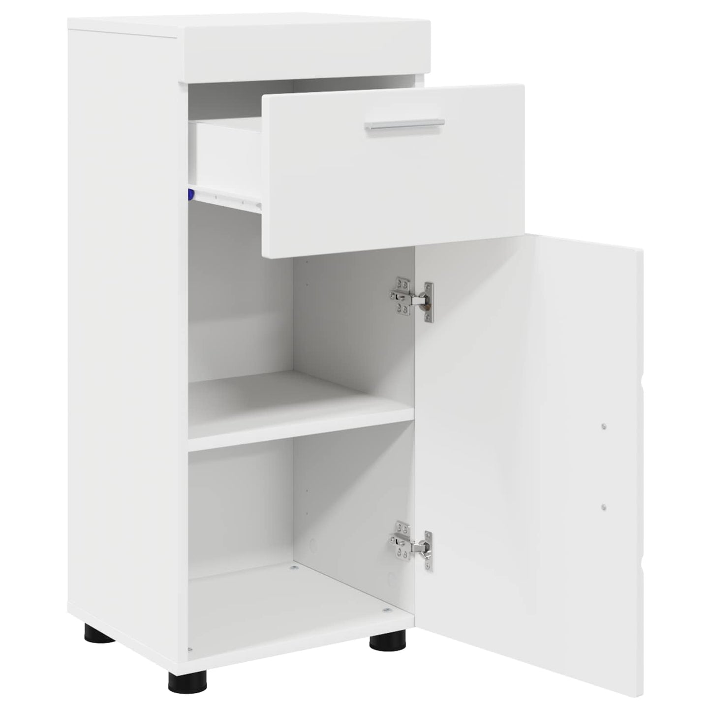 Baderomsskapsett TULUM Hvit 37 x 31,5 x 82 cm Konstruert tre