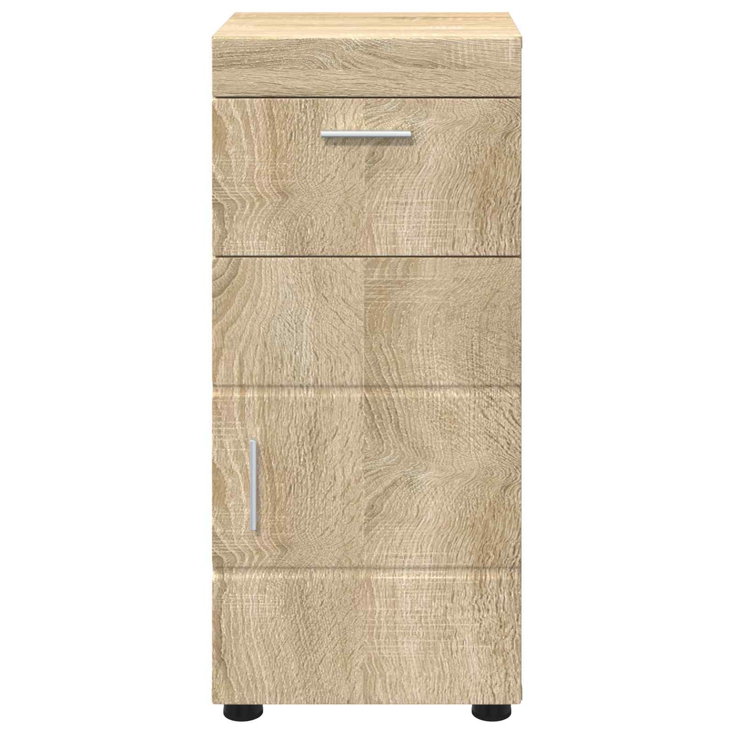 Baderomsskapsett med skuff TULUM Sonoma eik 37 x 31,5 x 82 cm