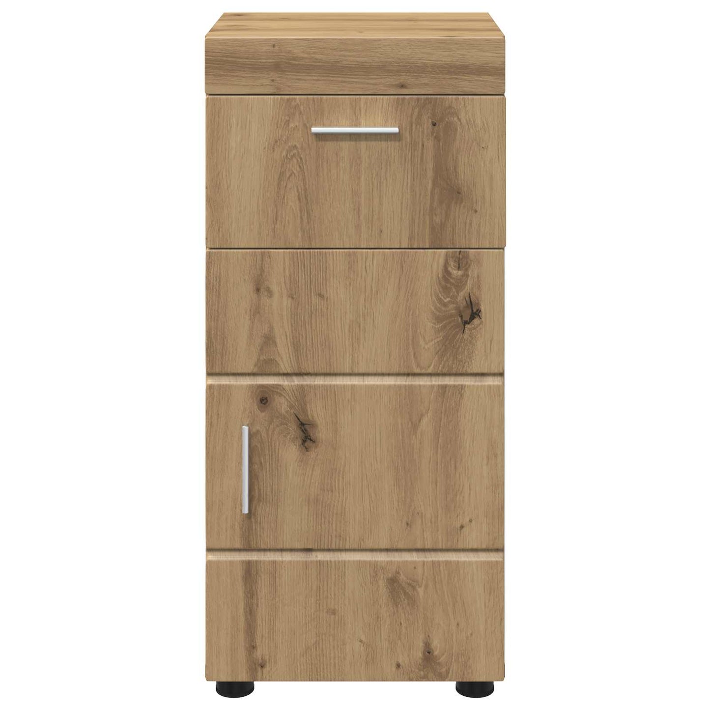 Baderomsskapsett med skuff TULUM Artisan Eik 37 x 31,5 x 82 cm